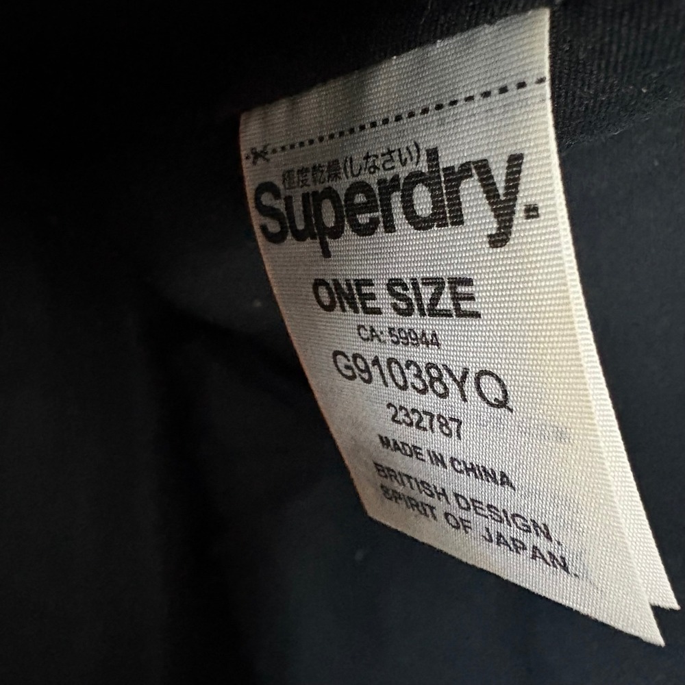 Superdry Tote Bag Metallic‎ Gunmetal - Picture 6 of 8